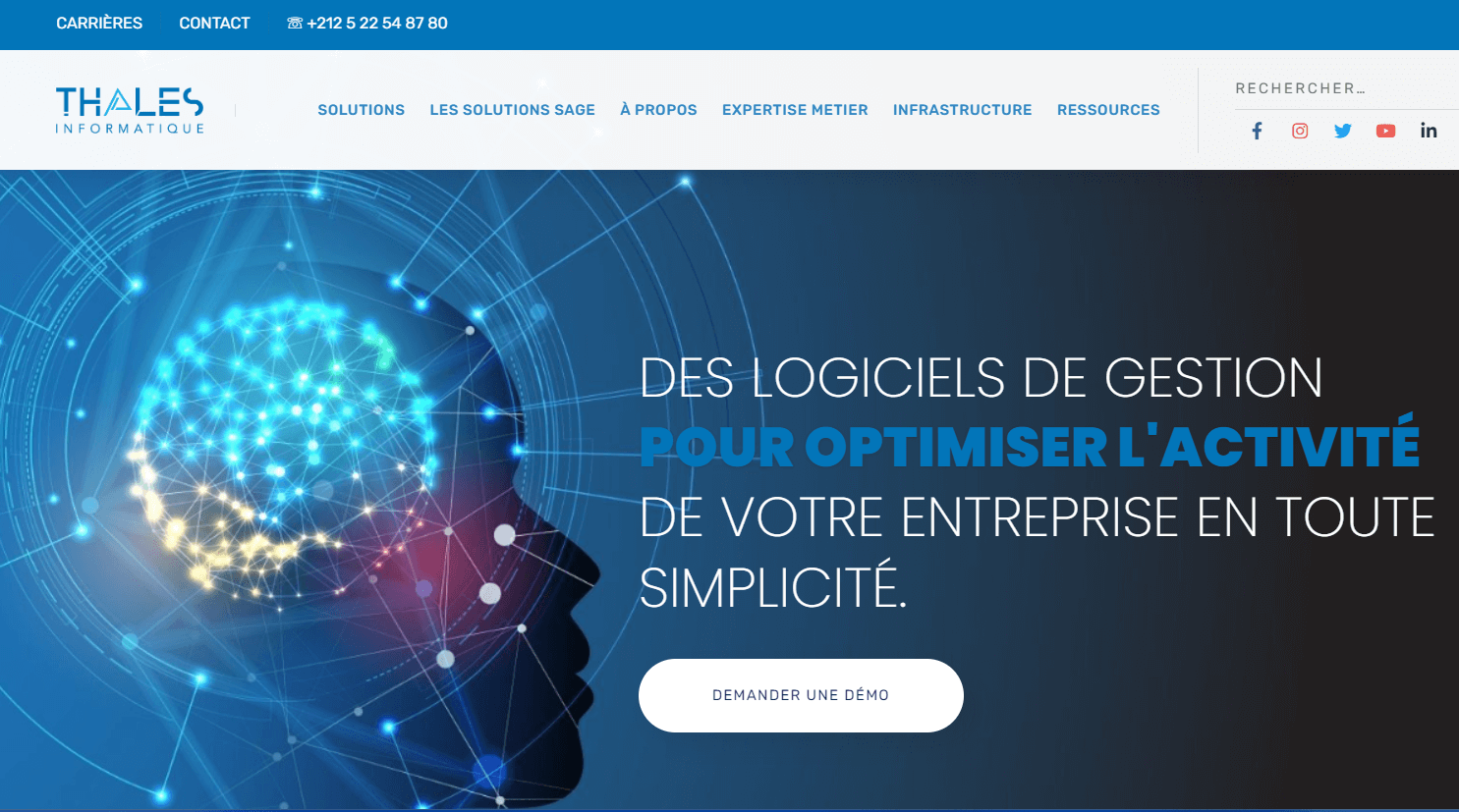 Site web thales