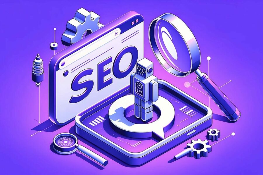 l’impact de l’IA générative sur les sites web et le SEO, notamment en facilitant la création de contenu optimisé, en améliorant la personnalisation des expériences utilisateur, et en influençant les algorithmes de recherche pour privilégier des contenus plus pertinents et qualitatifs.