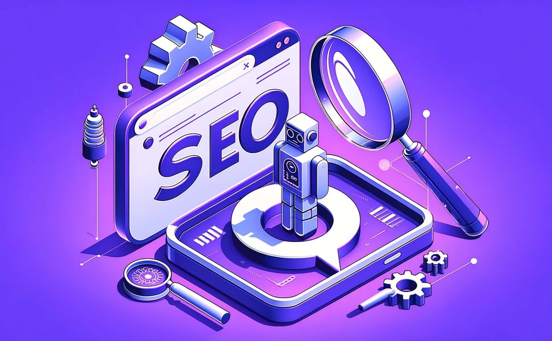 l’impact de l’IA générative sur les sites web et le SEO, notamment en facilitant la création de contenu optimisé, en améliorant la personnalisation des expériences utilisateur, et en influençant les algorithmes de recherche pour privilégier des contenus plus pertinents et qualitatifs.