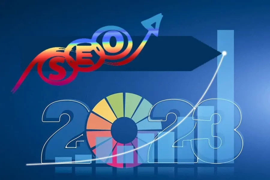 les tendances SEO majeures pour 2023, telles que l’optimisation pour l’intention de recherche, l’IA et le machine learning, le contenu vidéo, l’amélioration de l’expérience utilisateur, et l’optimisation mobile pour un meilleur classement sur les moteurs de recherche.