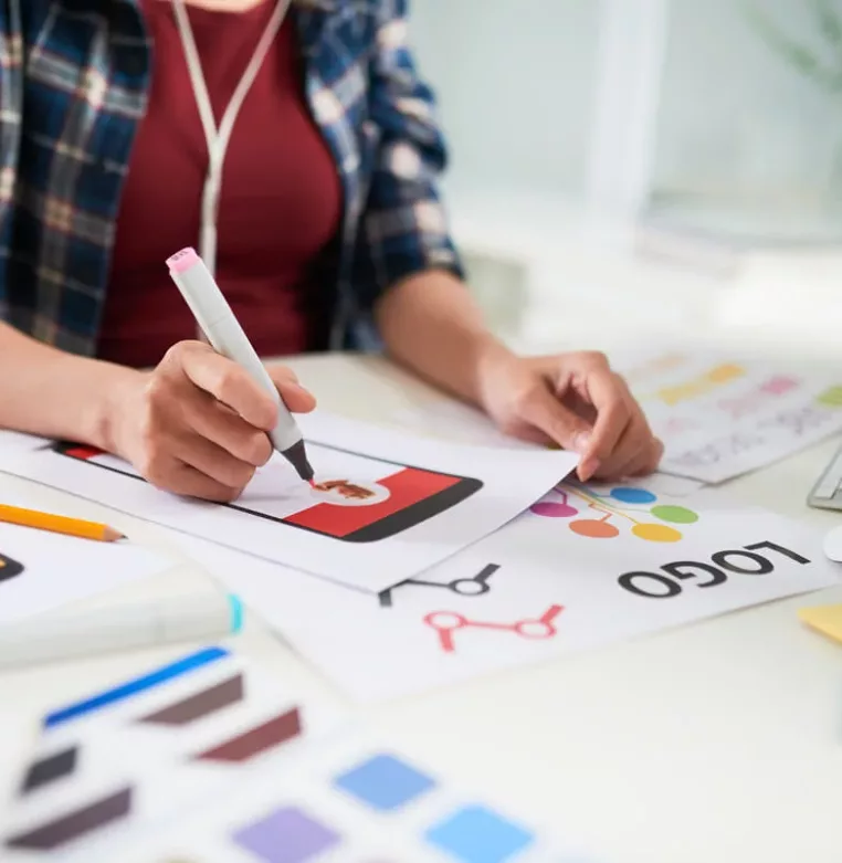 Branding et l'Identité et creation Visuelle