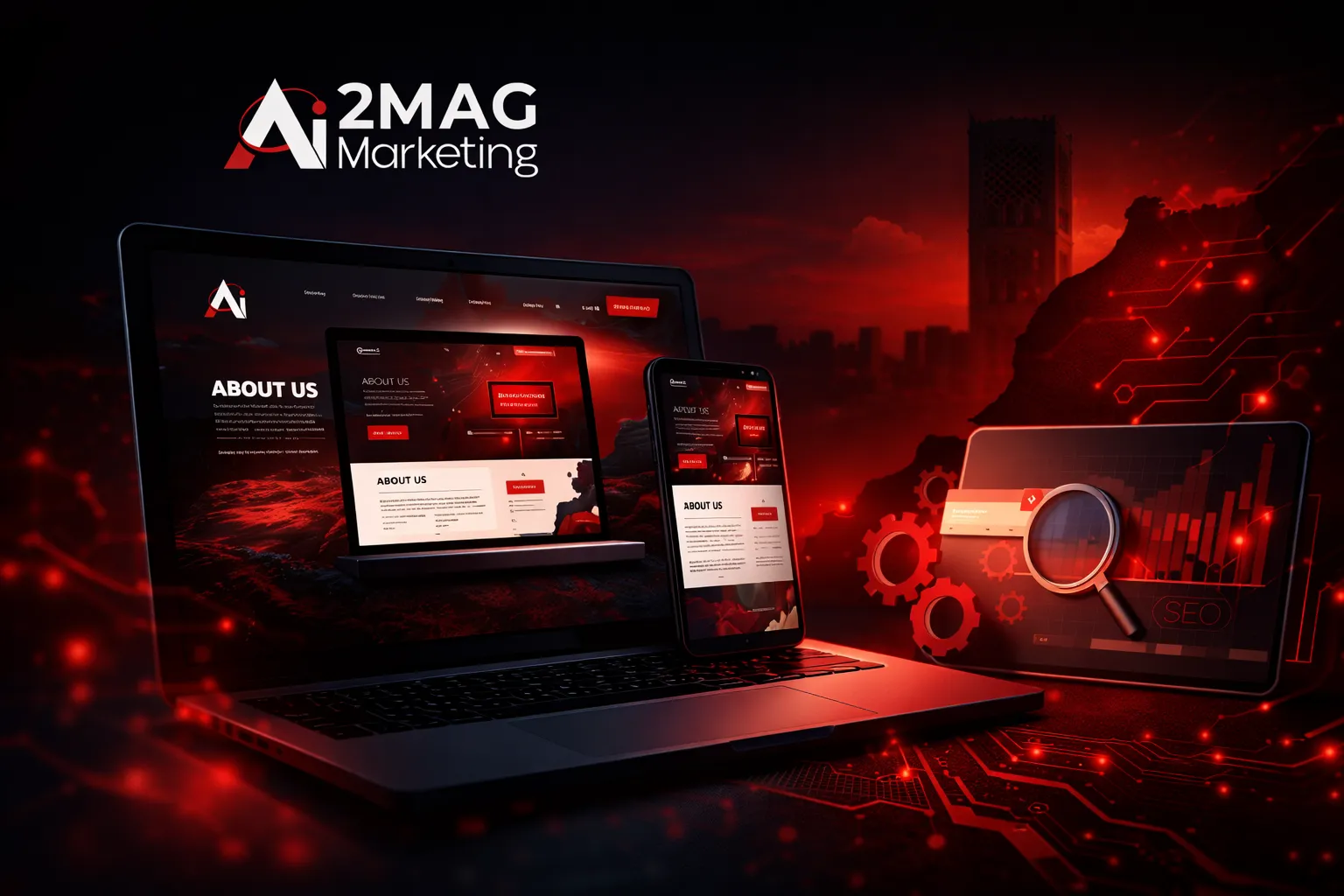 Création site web au Maroc – Agence digitale & SEO