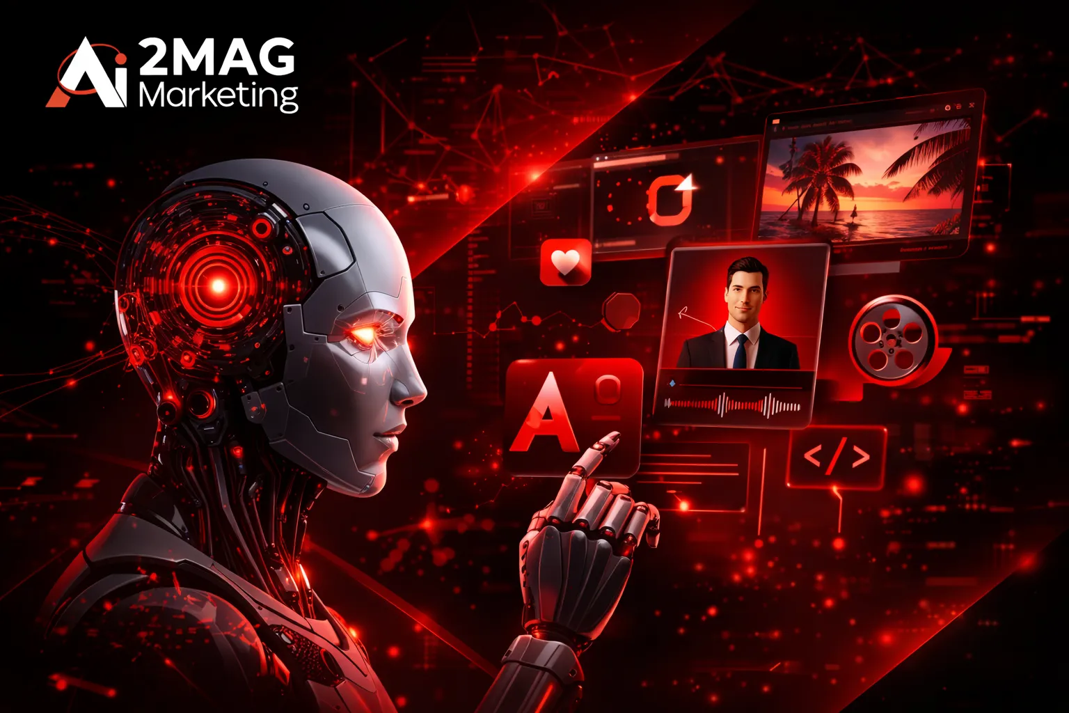 Intelligence artificielle en marketing digital avec analyse de données, optimisation des campagnes et amélioration du retour sur investissement
