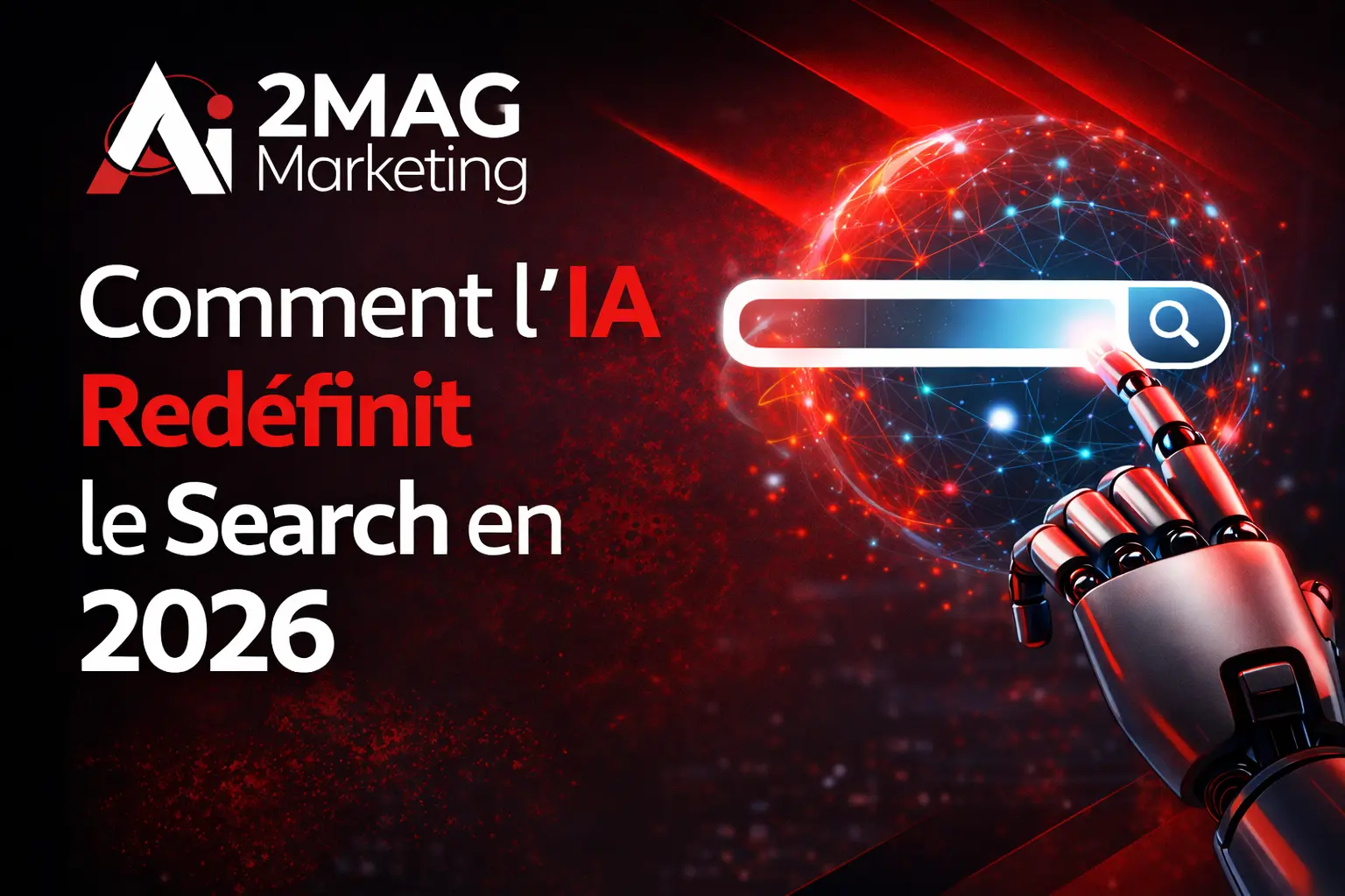 Intelligence artificielle transformant les moteurs de recherche et le SEO en 2026