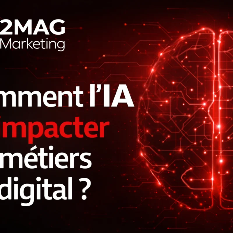 Comment l’IA va impacter les métiers du digital ?