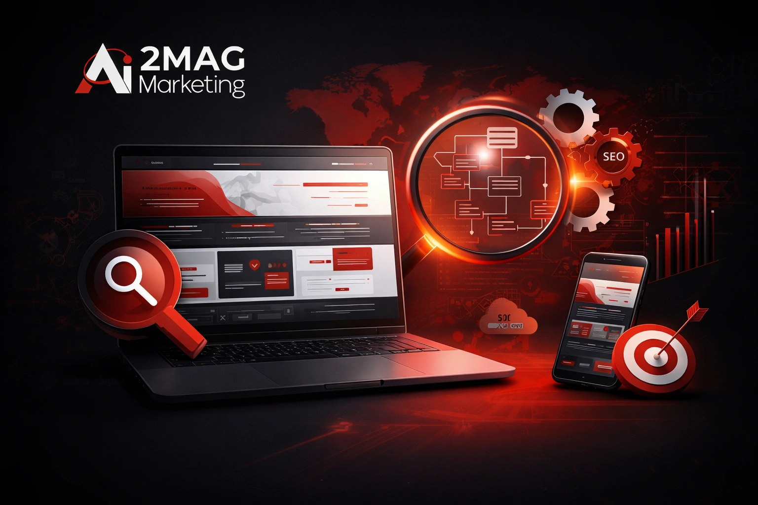 Infographie expliquant comment choisir une agence de création site web : portfolio, technologies, SEO, UX design, délais et maintenance