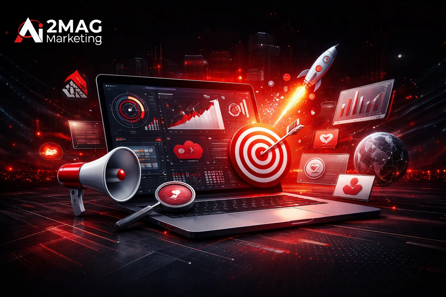 Agence de marketing digital à Casablanca analysant SEO et campagnes publicitaires pour améliorer la performance