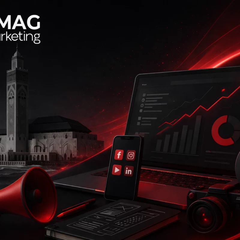 Agence de communication digitale à Casablanca – Faites rayonner votre marque localement