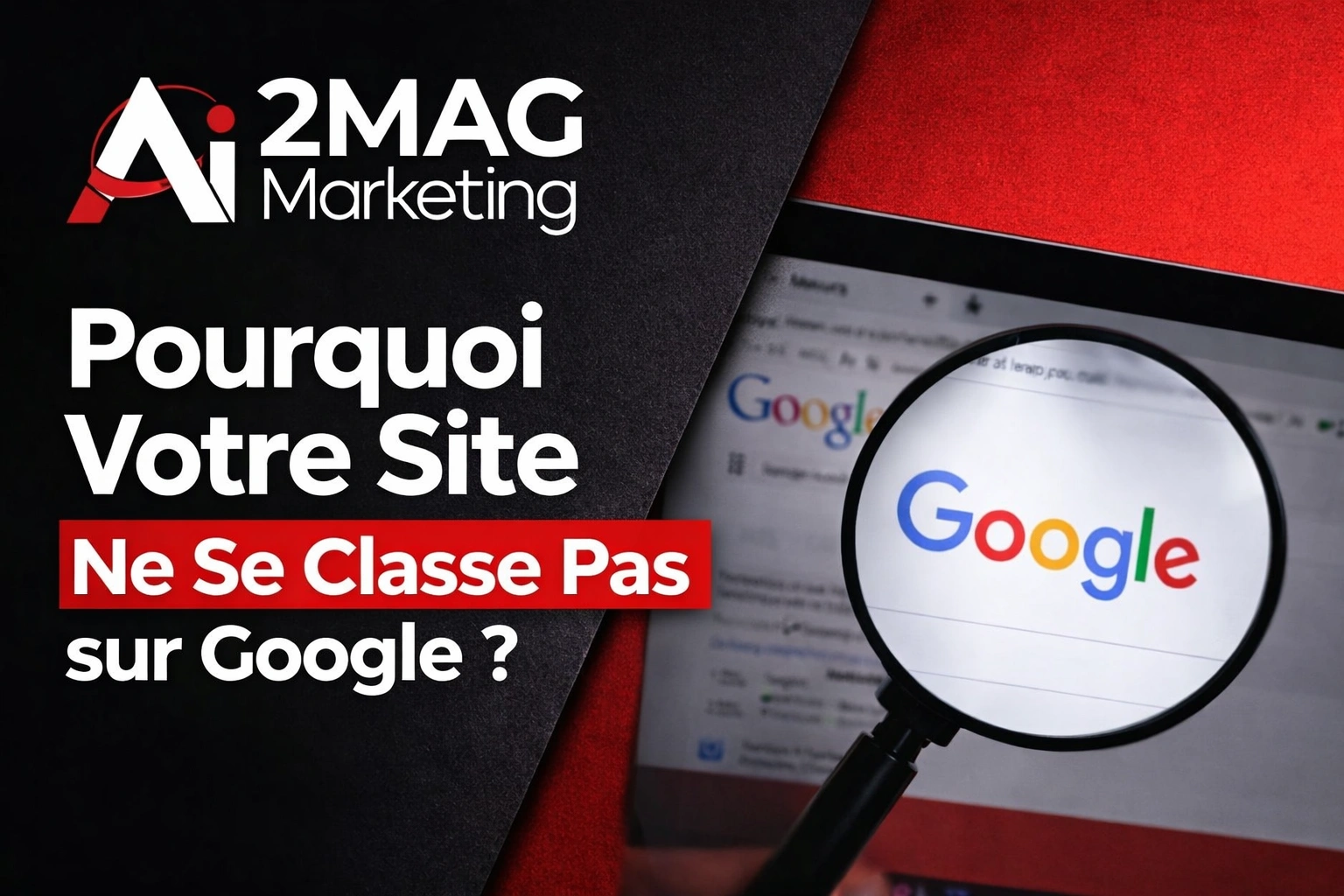 Pourquoi Votre Site Ne Se Classe Pas sur Google ?