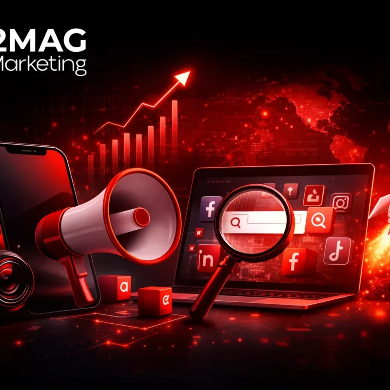 Agence digital marketing à Casablanca – 2MAG, créativité et performance au service de votre croissance