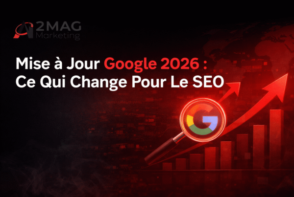 Mise à jour Google 2026 : ce qui change pour le SEO avec intelligence artificielle et stratégie digitale