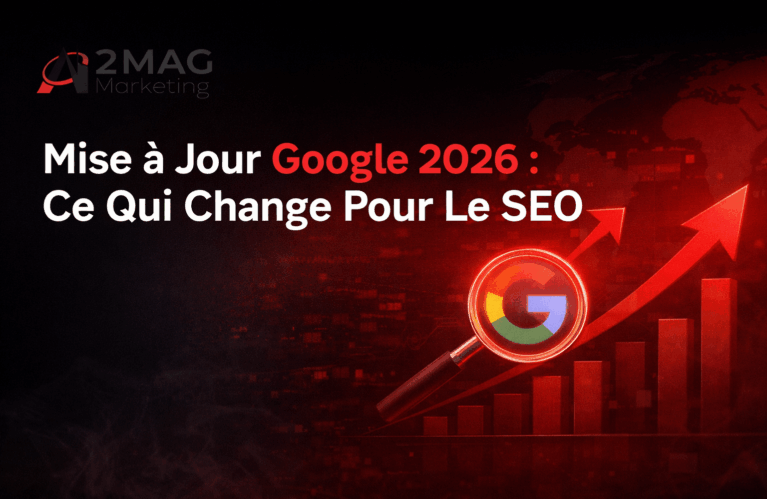 Mise à jour Google 2026 : ce qui change pour le SEO avec intelligence artificielle et stratégie digitale