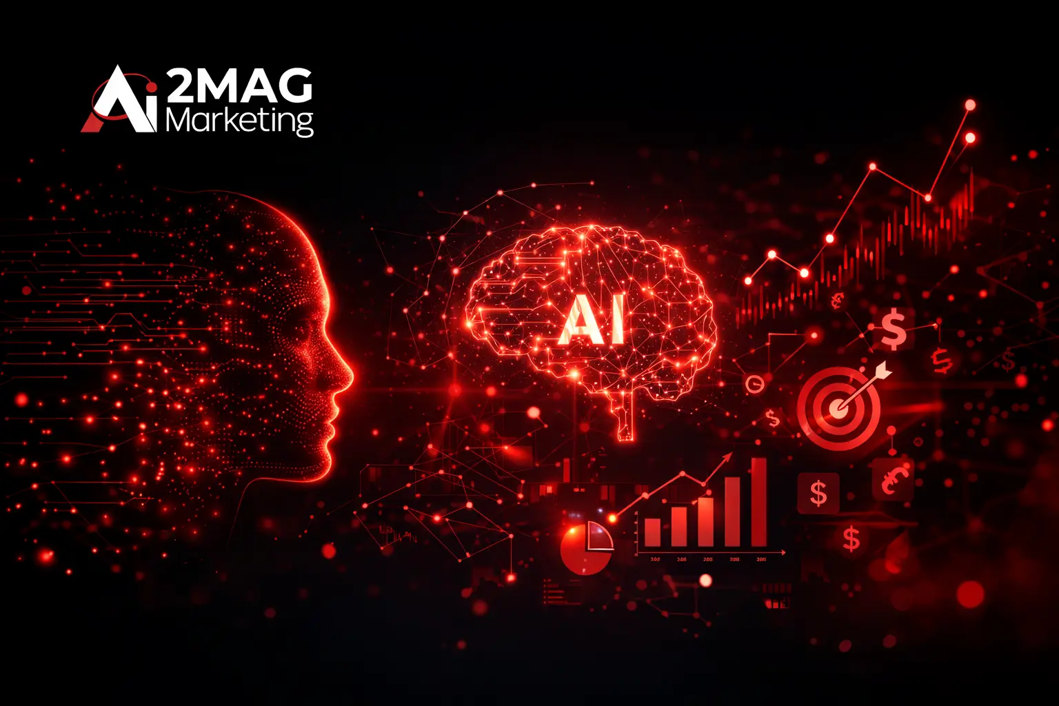 Agence marketing IA à Casablanca utilisant intelligence artificielle, analyse de données et automatisation pour optimiser les campagnes digitales.