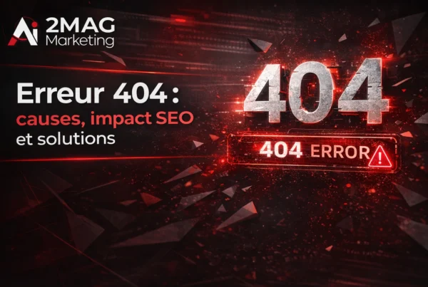 Erreur 404 : causes, impact SEO et solutions