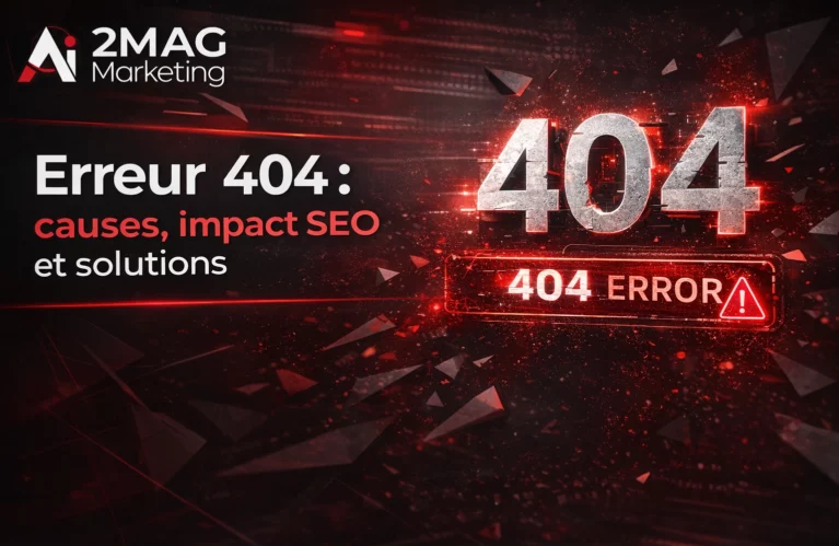 Erreur 404 : causes, impact SEO et solutions