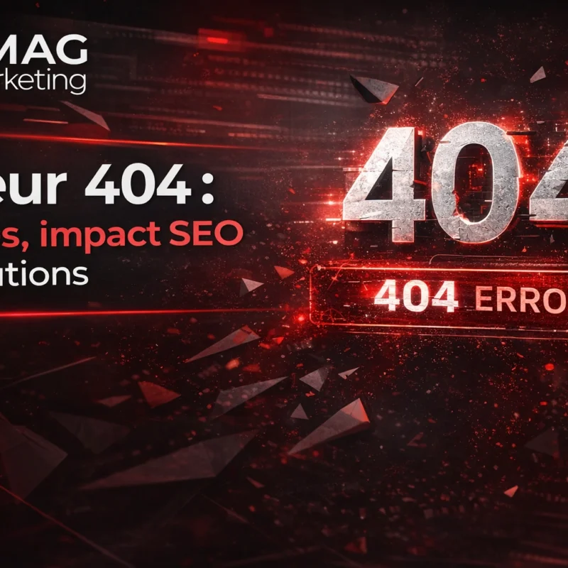 Erreur 404 : causes, impact SEO et solutions