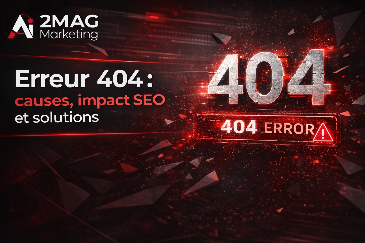 Erreur 404 : causes, impact SEO et solutions