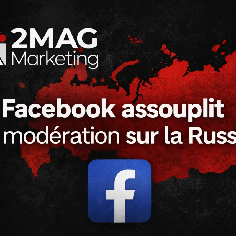 Facebook assouplit sa modération sur la Russie