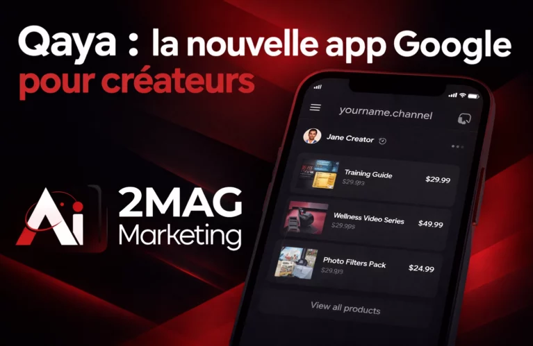 Qaya : la nouvelle app Google pour créateurs
