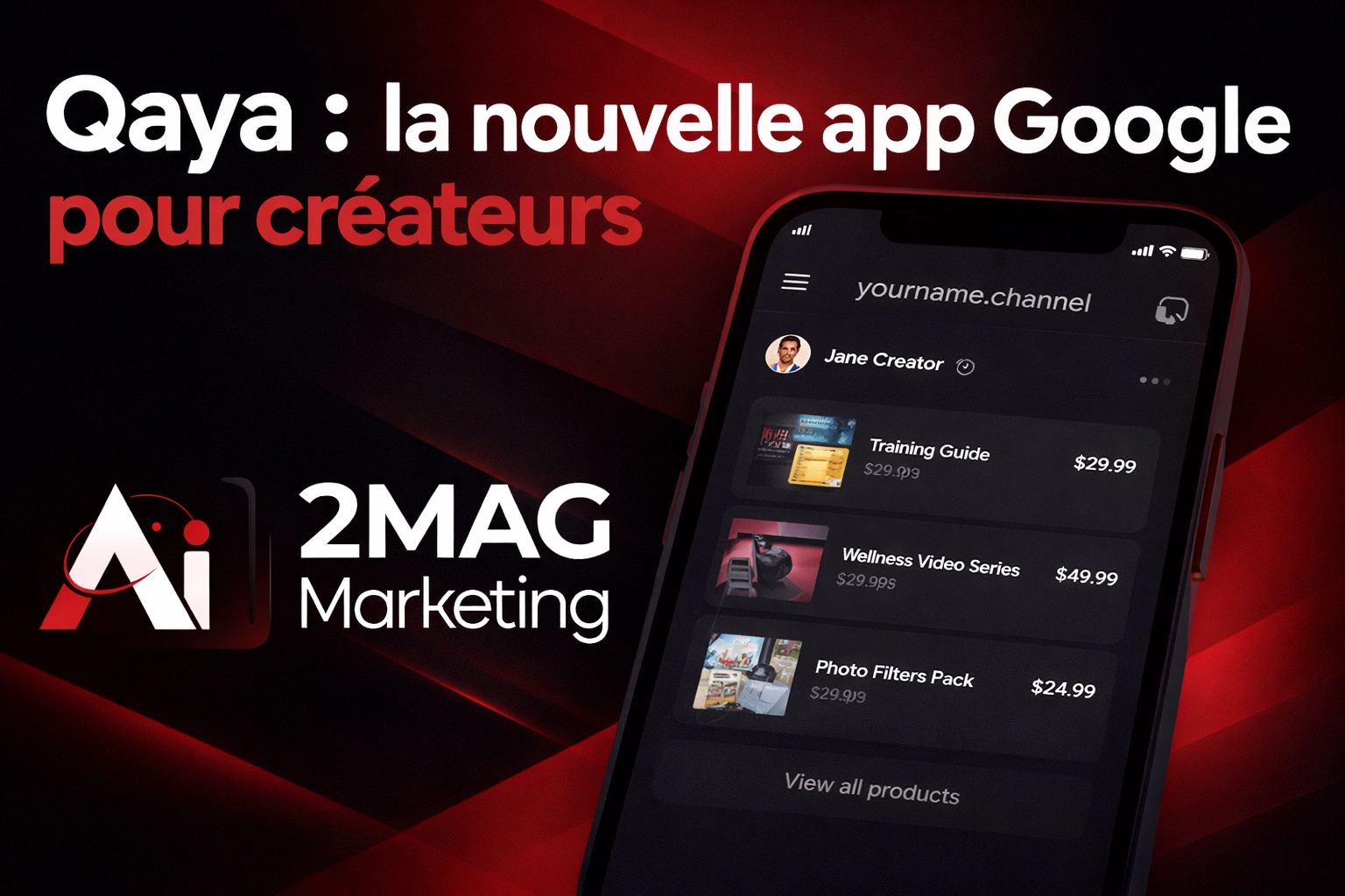 Qaya : la nouvelle app Google pour créateurs