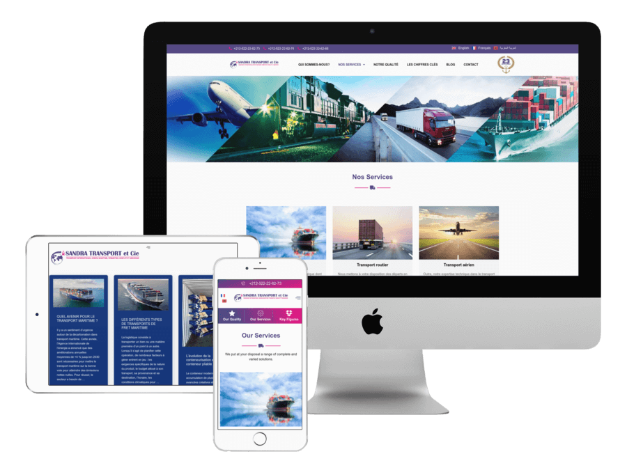 Site web Sandra Transport